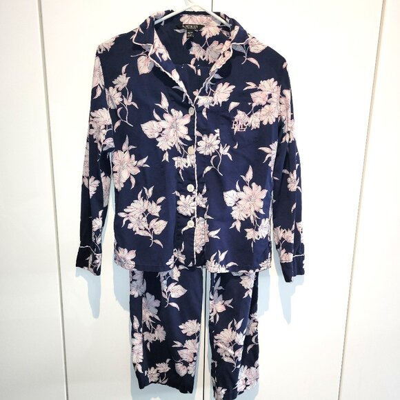 Ralph Lauren Other - Lauren Ralph Lauren Floral Print Cotton Pajamas Size XS